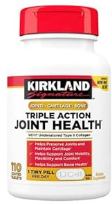 Kirkland Signature Expect More Triple Action Joint Health, 110 Coated Tablets