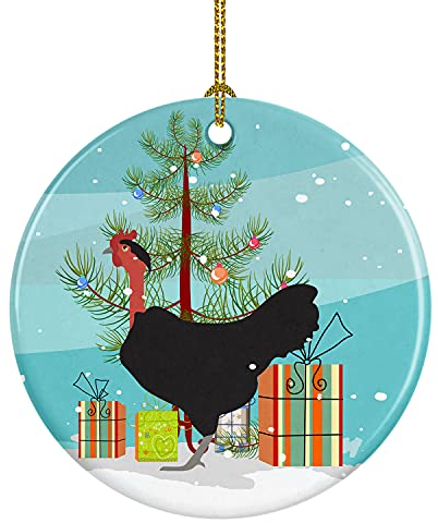 Caroline's Treasures Dekofigur Huhn, Keramik, mit Nackenhals 7,6 cm