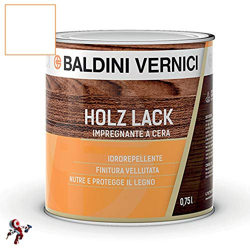Impregnante per legno esterno interno a Cera Solvente Baldini Vernici 750 ml impregnante a cera per legno 9 colori impregnante baldini impregnante legno esterno interno (INCOLORE)