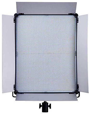 Yidoblo Professional D3000II Bi-Couleur 210W Dimmable LED Panel Studio Light 3200K-5500K avec 2700 Tubes fluorescents pour caméra d'éclairage vidéo