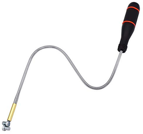 TIFLER Magnetheber 500 mm, Flexibler Schwanenhals, Ø 7mm, bis 0,5 kg, Magnetstab Magnetgreifer Magnet