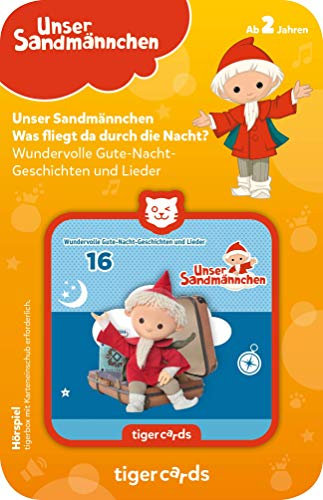 tigermedia tigercard Sandmännchen Episode 16 What flies Da Bdurch Dacht? Sleep Ritual Children's Tigerbox Audio Player Audio Books Children's Music