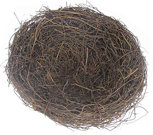 KeFit Co. Ltd Rattan-Vogelnest, Osternest für Garten, Hof, Zuhause, Party, Hochzeit, Osterdekoration (15 cm)