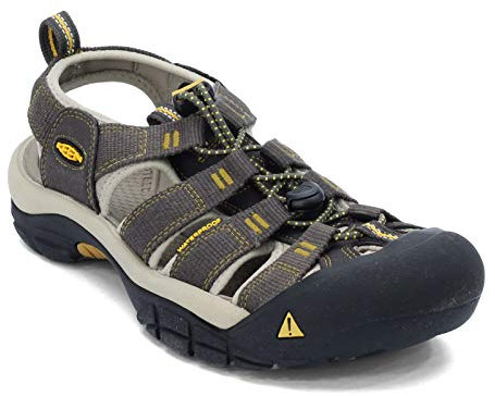 KEEN Men's Newport H2 Closed Toe Water Sandal, Braun, 43 EU