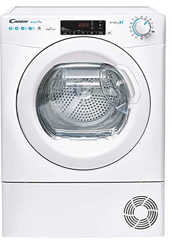 Candy Secadora Csoh8A2Tes, Blanco, 8 Kg, Bomba de Calor, A++ (RXZER23)