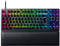 Razer Huntsman V2 Tenkeyless (Red Switch) - Optische Gaming-Tastatur ohne Ziffernblock (Lineare Optische Switches, Doubleshot PBT-Tastenkappen, Handballenauflage) QWERTZ DE-Layout | Schwarz