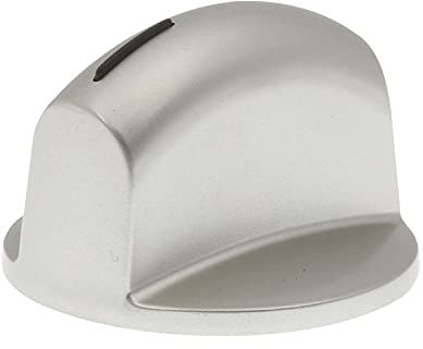 sparefixd Silver Control Knob to Fit Bosch Oven
