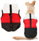 Idepet Winter Hundemantel wasserdichte Hund Pullover Kleidung Winter Hundejacke Hundebekleidung Hundejacke Schneeanzug Warmer Mantel XS, S, M, L