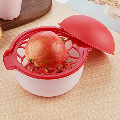 Yuehuamech Pomegranate Peeler Silicone Non Slip Fast Fruit Peeler Machine Pomegranate Bowl Kitchen Fruit Peeler Processed Kitchen Supplies for Removing Seed