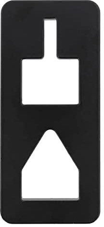 BISupply T Post Puller Fence Post Puller Jack Plate - Heavy Duty Steel Remover Tool to Use with Chain Hook and Tractor