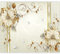 murando Fototapete selbstklebend orientalische Muster 490x350 cm Tapete Wandtapete Klebefolie Dekorfolie Tapetenfolie Wand Dekoration Wandaufkleber Wohnzimmer Blumen Ornament Perlen