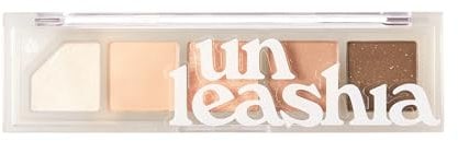 UNLEASHIA Mood Shower Eye Palette - Lidschatten Palette - 5 harmonische Farbtöne - vegane Schminke - Koreanische Kosmetik - No 3 Nude Shower