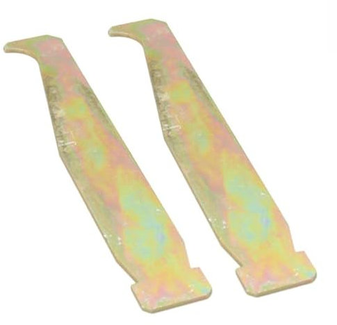 2pcs Carbon Steel 10x1.5cm Accs Replacement Set Parts Bar Groove Rail Cleaner Chainsaw Chain Saw Cleaning Tool