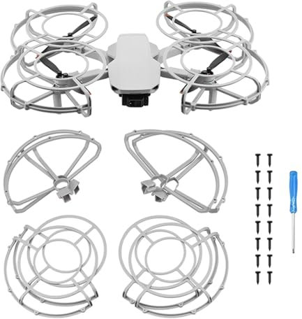 Generisch Propellerschutz Propellerschutz Stoßstange Flugblätter Schutz Kompatibel für DJI Mini 2/Mavic Mini/Mini SE/Mini 2 SE Drohne