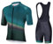 UGLY FROG FBADT24H Herren Atmungsaktives Radtrikot mit kurzen Ärmeln und 20D Padded Bib Shorts Set