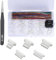 Harrisen 310 Stück 1.0mm JST-SH Verbinder Kit，3/4/5/6/7/8/9/10/12 Pin Buchse Gehäuse mit 28AWG Premium Pre-Crimped Kabeln (150mm/5.9 Zoll), 1.0mm Pitch SH Adapter Anschlussklemme für Flugregler