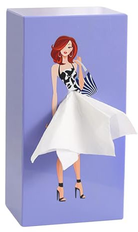 Tissue Box Skirt | Taschentuchbox Fraus Mit Rock | Classy Girl Flying Skirt Tissue Box | Taschentücher Box Fliegender Rock | Taschentuchbox Mit Fliegendem Rock Für Schlafzimmer, Wohnzimmer, Büro