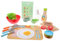ORFOFE Bright Sturdy Wooden Salad Making Toys Set for Boys and Girls Pretend Play Kitchen Cutting Toys Food Tools Boys and Girls Educational Toys