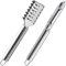 1 Piece Fish Scale Remover and 1 Piece Peeler, Home Kitchen Tools, Multi-Tool, Stainless Steel Peeling Tool