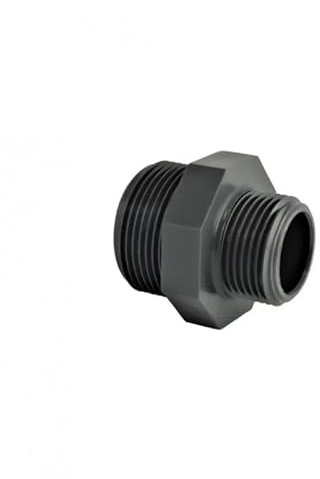 Mamelon PVC pression mâle 15x21 réduit mâle 12x17