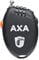 AXA 59850095KC Roll Cable Lock, Black, 75 cm