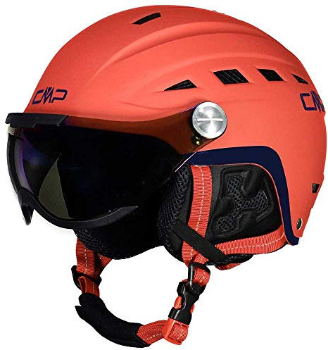 CMP - Casco sci con visiera da adulti WA-2, Orange, M