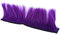 Parrucca Casco Moto Parrucchiere Cresta Parrucca Decorazione Dello Scafo, Viola