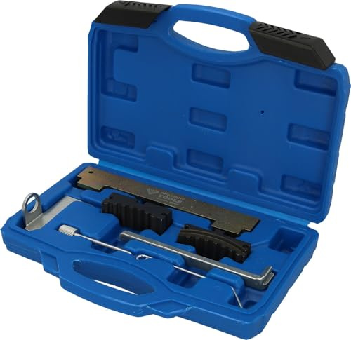 BRILLIANT TOOLS BT591300 Motor-Einstellwerkzeug-Satz für Opel 1.6, 1.8 [Powered by KS TOOLS] Mit Stabilem Blauen Transportkoffer 7-Tlg.