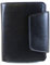 HGL Damen Geldbörse Hochformat Echt-Leder schwarz RFID Ausleseschutz 17066