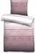 biberna 0666071 Bettwäsche Garnitur mit Kopfkissenbezug Schweizer Satin 1x 155x220 cm + 1x 80x80 cm brombeer