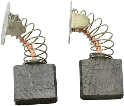 Escobillas de carbón Buildalot Specialty ca-07-94441 para Makita Amoladora GA9050-7x18x16 mm - Con resorte, cable y conector - Reemplaza partes 191953-5, 191957-7, CB-203 & CB-204