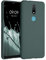 kwmobile Hülle kompatibel mit Nokia 2.4 Hülle - weiches TPU Silikon Case - Cover geeignet für kabelloses Laden - Tannengrün