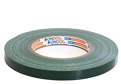 DonDo Panzertape Dontex-Pro Universal Gewebeband Gewebeklebeband Gewebeverstärktes Ductape grün 12mm x 50m