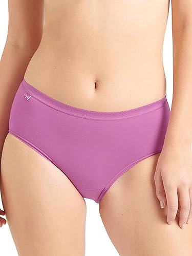 Sloggi Women's Basic+ C3p Midi, Multi-colour, 50 UK