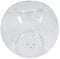 Bougeoir boule en verre 12 cm
