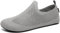 SAGUARO Zapatillas de Estar por Casa Hombre Mujer Zapatos de Casa Ligero Comodas Pantuflas Flexible Antideslizante, Gris 42/43EU