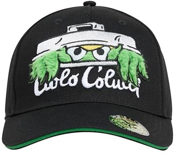Carlo Colucci Sesamstrasse x Unisex Basecap Schwarz OS