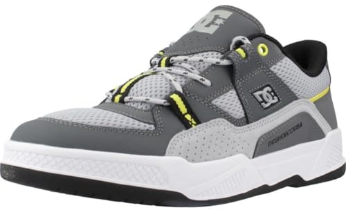 DC Shoes Construct - Leather Shoes for Men - Lederschuhe - Männer - 42.5 - Weiss