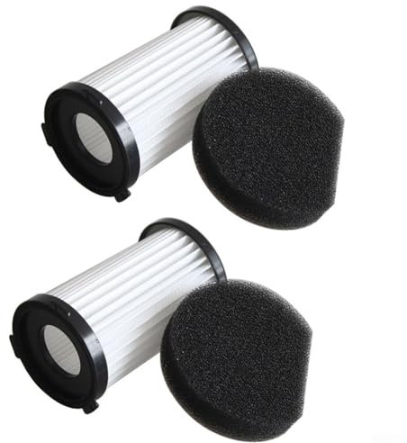 FUBESK Filtro di ricambio per aspirapolvere, lavabile e riutilizzabile, per Bomann BS1948cb e Ariete Electric Broom Handy Force 2761 2759 RBT (1 coppia)