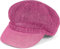 styleBREAKER Damen Papierstroh Ballonmütze Einfarbig, Schirmmütze, Sonnenhut, Bakerboy Schiebermütze, Newsboy Cap 04023096, Farbe:Dunkelrosa