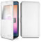 KARYLAX - Etui de Protection S-View Universel S (Ref.Blanc) pour Smartphone Logicom Le Wave 2