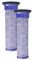 vhbw 2x filtro pre-motore compatibile con Dyson DC47, DC46, DC47i, DC38, DC36, DC38i aspirapolvere - filtro salvamotore, lavabile