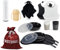 Twistshake Sac Cadeau de Noël pour Bébé - 2 Bavoirs, Assiette Divisée, Jouet Confort, Tapis clic avec Assiette, 2 Tasses, Biberon Isotherme, 360 Tasses et 3 Cuillères – Cadeau Parfait pour Bébé