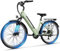 Heybike Elektrofahrrad für Erwachsene, Roamer ST 26 Zoll, mit 48V 11Ah Wechselakku, 25 km/h Geschwindigkeit, 40-60 km Reichweite, 7-Gang E-Bike, City Comm Komplettes Verbesserte Stoßdämpfung, Grün