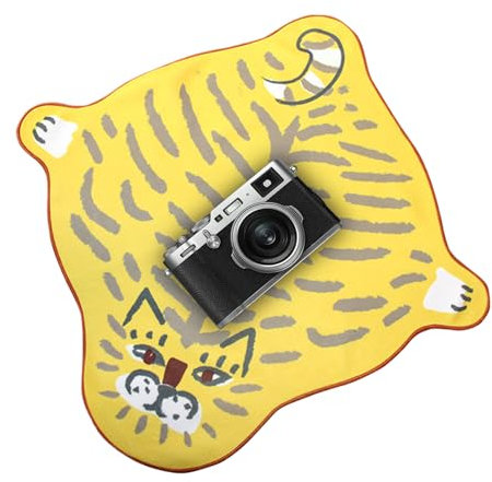 Wrapping Cloth, Tiger Pattern Lunch Box Cover, Odor-Resistant Fabric with Smart Adhesive Design, Space-Saving Reusable Wrap Ideal for Travel, and Food Storage, 45x50cm