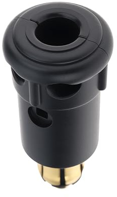 EMSea 2-poliger Kunststoffstecker 12-24V Zigarettenanzünder Stecker 8JA 002 262-003 für Radio Scheibenwischer kompatibel mit VW