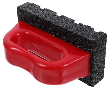 HAPINARY Brick Mortar Cleaning Tool with Sturdy Handle for Concrete Finishing and Stain Removal Applications