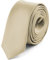 Ladeheid Herren Schmale Krawatte SP-5 (150cm x 5cm, Ecru)