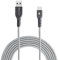 TECHGEAR USB C Câble Chargeur (2m) pour Appareils USB Type C Samsung Tab A8 10.5, Tab A7 Lite 2021, Tab A7 10.4, Tab S7 FE/Plus, Tab S8, Tab S6 Lite, tablette Lenovo Tab P11 Plus, M10/Plus [Argent]