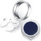 HONEY BEAR Bleu marin Rond Couvre Boutons boutons de manchette pour les Chemises Ordinaires-Rectangle brossé, pour mariage affaires